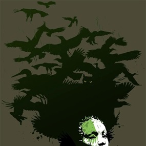 Raven Haired - Gambia Edition (Canvas Version) by Eelus