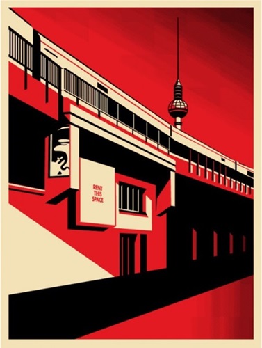 Berlin Tower  by Shepard Fairey