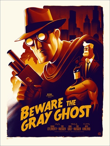 Batman: The Animated Series - Beware the Gray Ghost (Variant) by Phantom City Creative