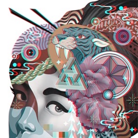 3D Geisha by Tristan Eaton