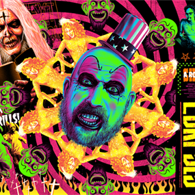 House Of 1000 Corpses (Blacklight Variant) by Matt Ryan Tobin