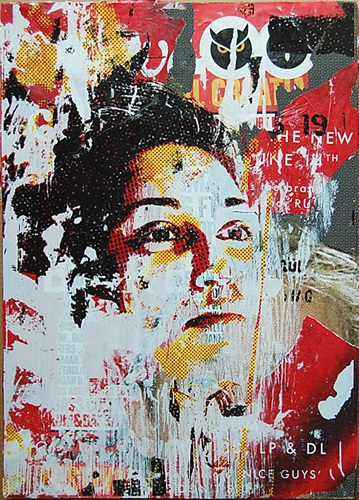 To Have Or To Be (Wood) by Vhils