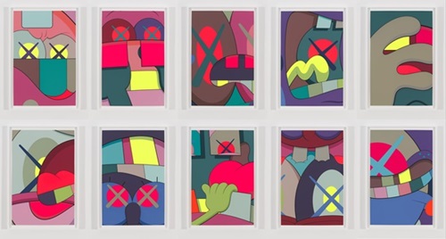 Ups And Downs (Print Set) by Kaws