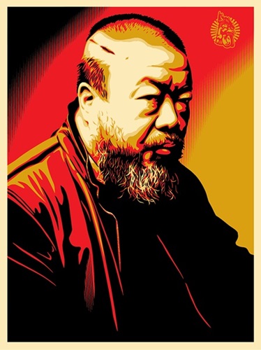 Ai Wei Wei X Cost Of Expression  by Shepard Fairey