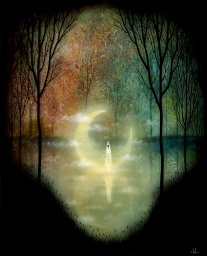 Lake Of The Fallen Moon  by Andy Kehoe