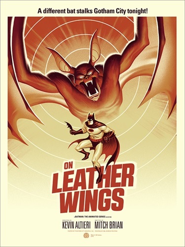 Batman: The Animated Series - On Leather Wings  by Phantom City Creative