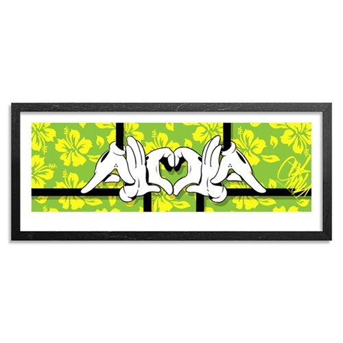 Big Slick Aloha (Green Hand-Embellished) by Slick