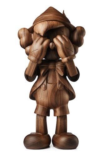 Pinocchio (Wood) by Kaws