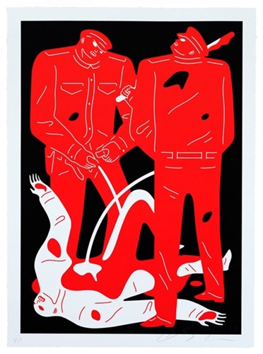 Pissers (Black) by Cleon Peterson