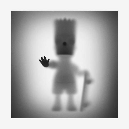 Gone Bart (60 x 60cm) by Whatshisname