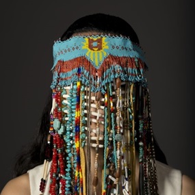 Headdress (16 x 24 Inch) by Dana Claxton