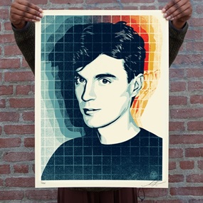 Overloading The Grid (David Byrne) by Shepard Fairey