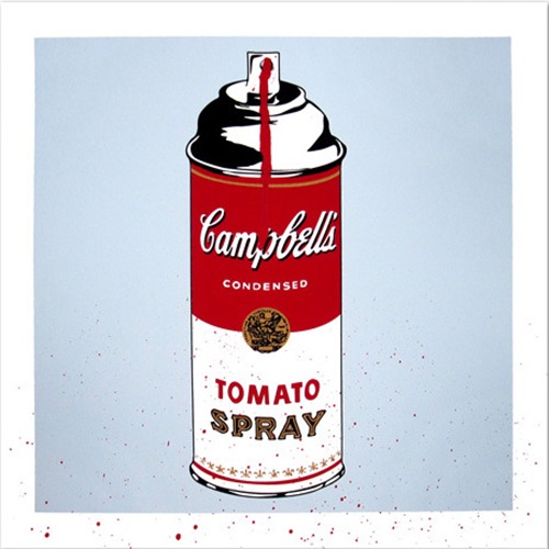 Tomato Spray  by Mr Brainwash