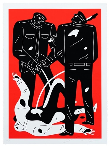 Pissers (Red) by Cleon Peterson