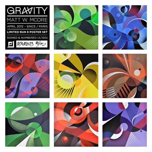 Gravity Print Set  by Matt W Moore