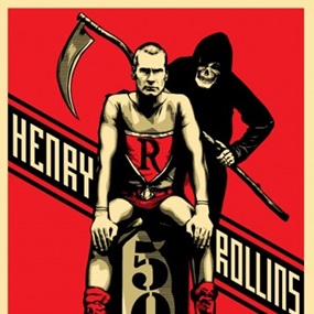 Rollins 50 by Shepard Fairey