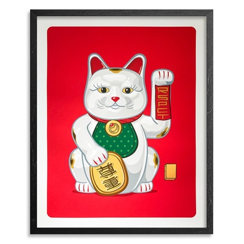 Lucky Cat (White Edition) by Mark Sarmel