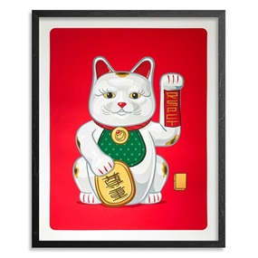 Lucky Cat (White Edition) by Mark Sarmel