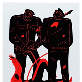 Pissers (White) by Cleon Peterson