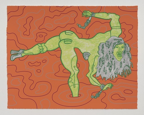 Unshackled Bye You  by Karl Wirsum