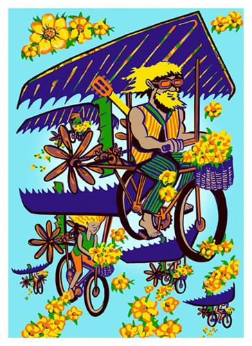 Bicycle Day 2019  by Jim Pollock