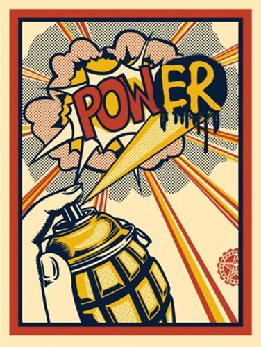 POW(ER)  by Shepard Fairey