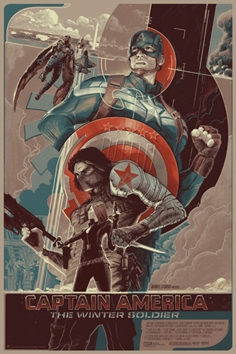 Captain America: The Winter Soldier (Variant) by Rich Kelly