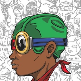 Beyond Kirby (Fly Boy) by Hebru Brantley