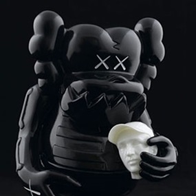 Sukarukun (Kaws X Bounty Hunter) (Black) by Kaws