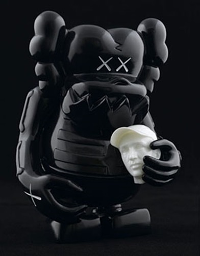 Sukarukun (Kaws X Bounty Hunter) (Black) by Kaws