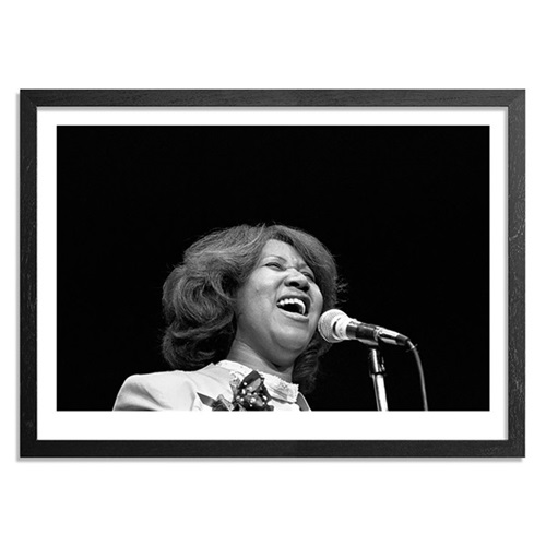 Aretha Franklin - Cobo Hall - 1980 (24 x 17 Inch) by Leni Sinclair