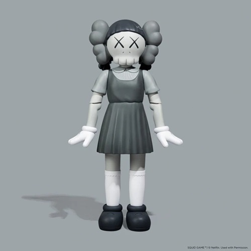 Young-Hee (Monotone) by Kaws