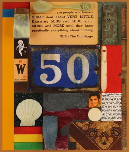 3D Wooden Puzzle Series: 50  by Peter Blake