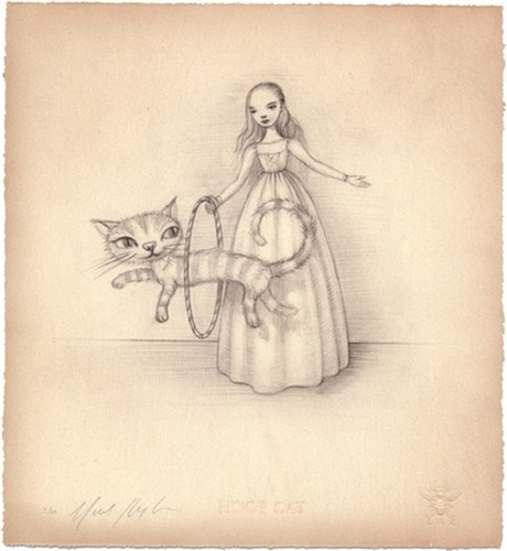 Hoop Cat  by Mark Ryden