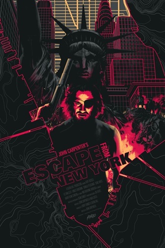 Escape From New York (Glow In The Dark) by Matt Taylor