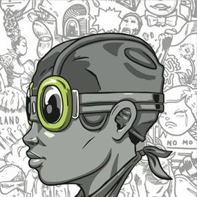 Beyond Kirby (Fly Boy) (Grey Fly) by Hebru Brantley