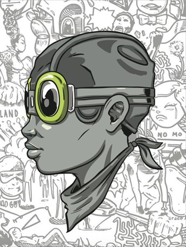 Beyond Kirby (Fly Boy) (Grey Fly) by Hebru Brantley