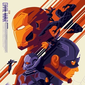 Captain America: Civil War by Tom Whalen
