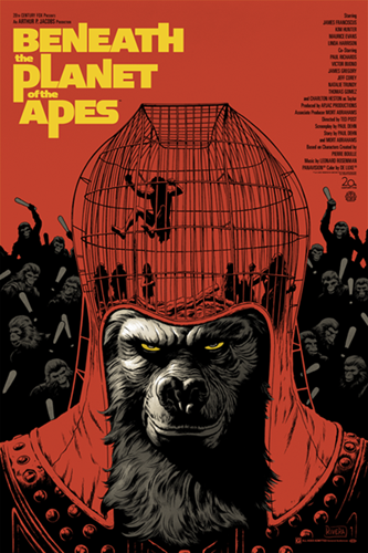 Beneath The Planet Of The Apes (Variant) by Paolo Rivera