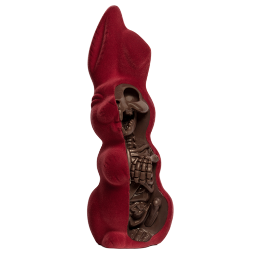 Anatomical Chocolate Easter Bunny (Red Velvet Edition) by Jason Freeny
