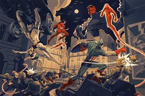 Golden Age Of Marvel Comics  by Rich Kelly