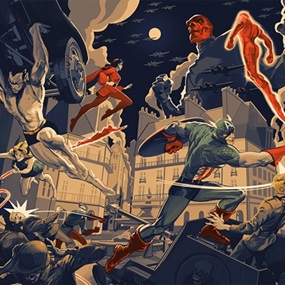 Golden Age Of Marvel Comics by Rich Kelly