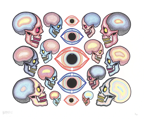 Skull Eyes  by David Cook