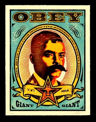 Zapata (2020 HPM (Teal)) by Shepard Fairey