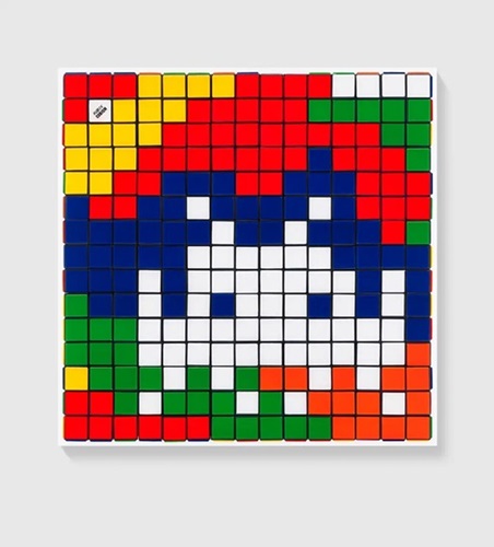 Rubik Camouflage (Timed Edition) by Space Invader