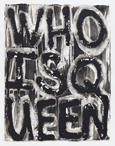 Untitled (Who Is Queen)  by Adam Pendleton