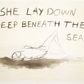 She Lay Down (First edition) by Tracey Emin