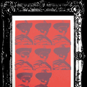 Multiple Mugshot (Coral) by Paul Insect
