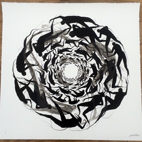 Vortex (Black Hand-Finished) by David De La Mano