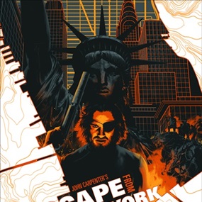 Escape From New York (Variant) by Matt Taylor